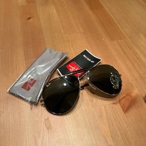 Ray Ban Outdoorsman Havana Sun Glasses
